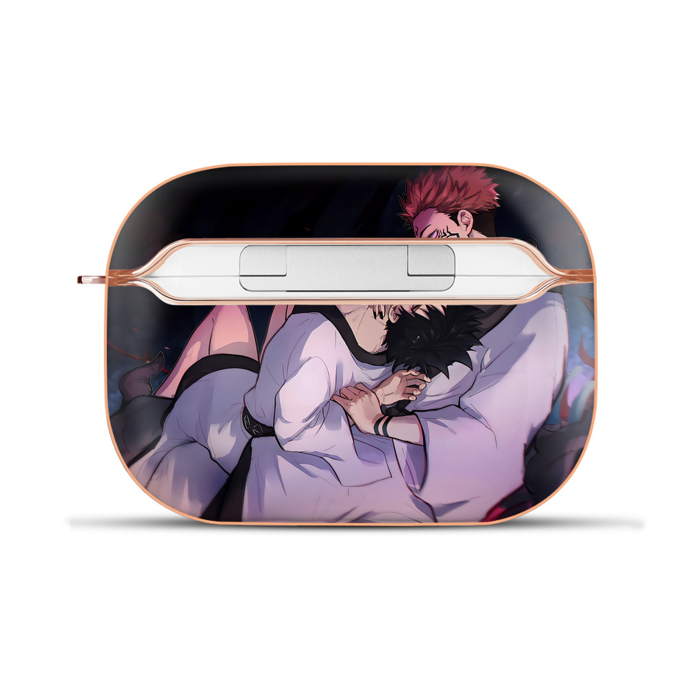 （画像用） 呪術廻戦 Jujutsu Kaisen 【AirPods Pro用】ハードシェル保護ケース｜耐衝撃・防指紋・カラビナ付き商品仕様