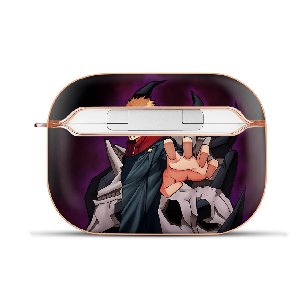 （画像用） 呪術廻戦 Jujutsu Kaisen 【AirPods Pro用】ハードシェル保護ケース｜耐衝撃・防指紋・カラビナ付き商品仕様