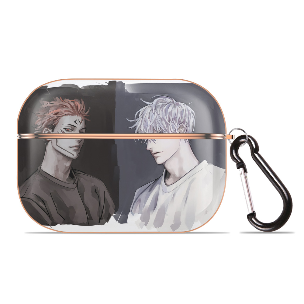 （画像用） 呪術廻戦 Jujutsu Kaisen 【AirPods Pro用】ハードシェル保護ケース｜耐衝撃・防指紋・カラビナ付き商品仕様