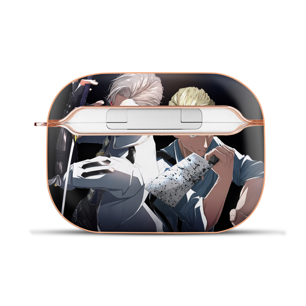 （画像用） 呪術廻戦 Jujutsu Kaisen 【AirPods Pro用】ハードシェル保護ケース｜耐衝撃・防指紋・カラビナ付き商品仕様