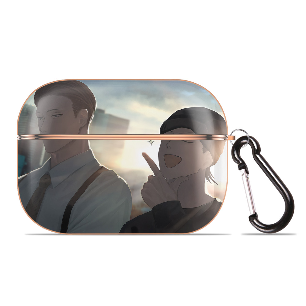 （画像用） 呪術廻戦 Jujutsu Kaisen 【AirPods Pro用】ハードシェル保護ケース｜耐衝撃・防指紋・カラビナ付き商品仕様