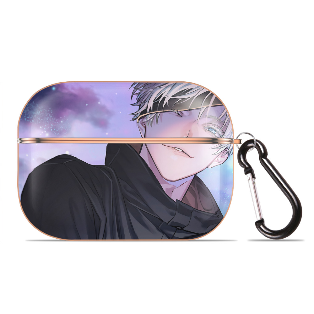 （画像用） 呪術廻戦 Jujutsu Kaisen 【AirPods Pro用】ハードシェル保護ケース｜耐衝撃・防指紋・カラビナ付き商品仕様