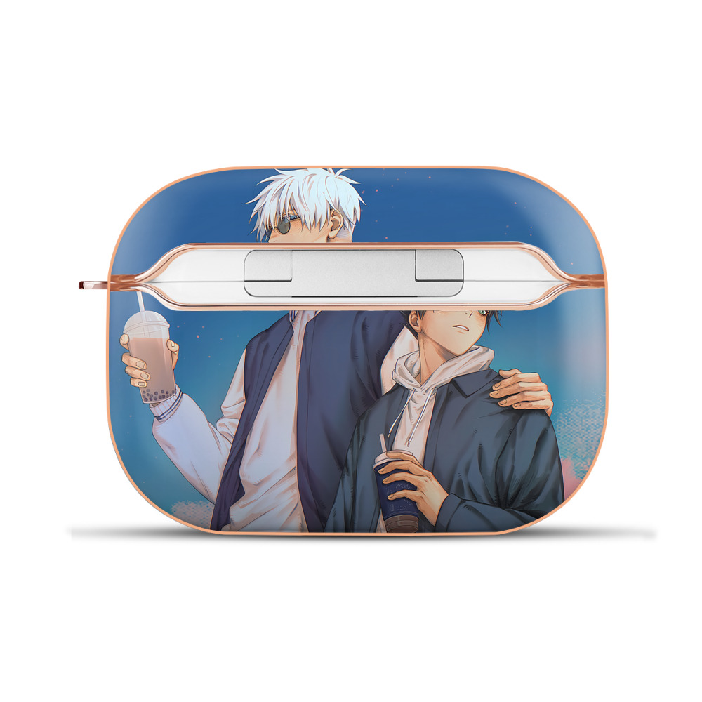 （画像用） 呪術廻戦 Jujutsu Kaisen 【AirPods Pro用】ハードシェル保護ケース｜耐衝撃・防指紋・カラビナ付き商品仕様