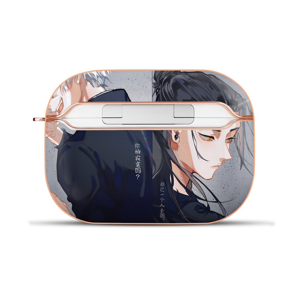 （画像用） 呪術廻戦 Jujutsu Kaisen 【AirPods Pro用】ハードシェル保護ケース｜耐衝撃・防指紋・カラビナ付き商品仕様