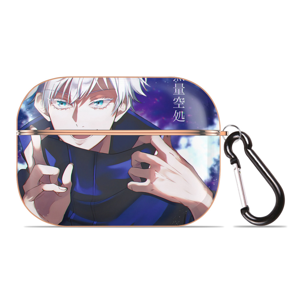 （画像用） 呪術廻戦 Jujutsu Kaisen 【AirPods Pro用】ハードシェル保護ケース｜耐衝撃・防指紋・カラビナ付き商品仕様