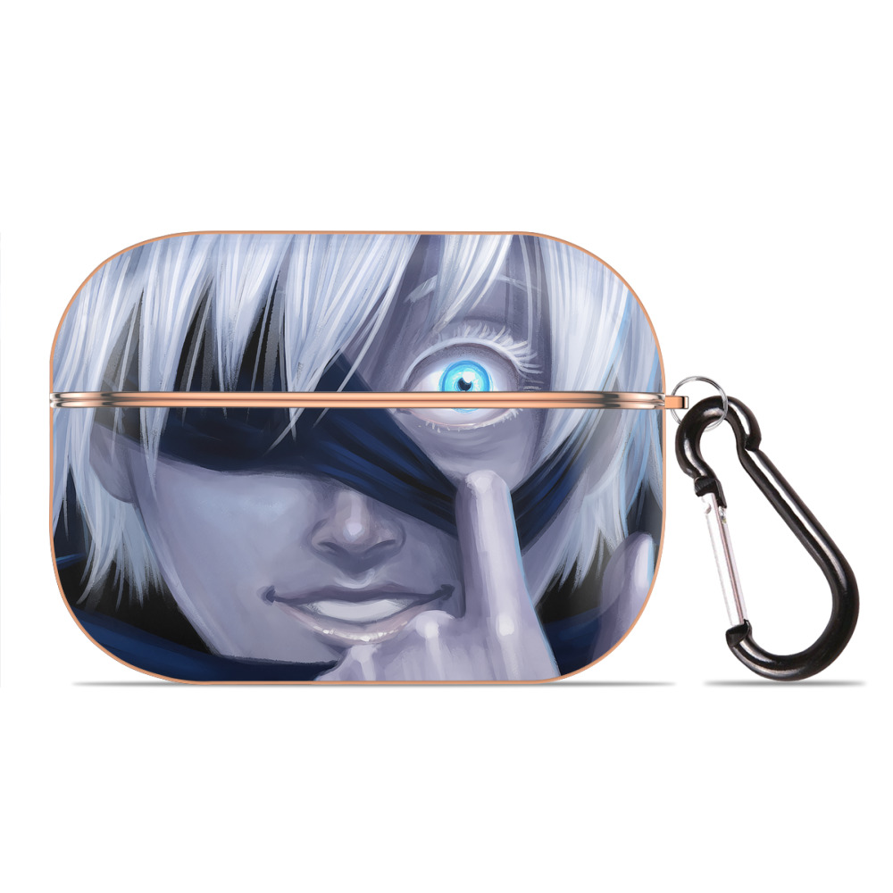 （画像用） 呪術廻戦 Jujutsu Kaisen 【AirPods Pro用】ハードシェル保護ケース｜耐衝撃・防指紋・カラビナ付き商品仕様