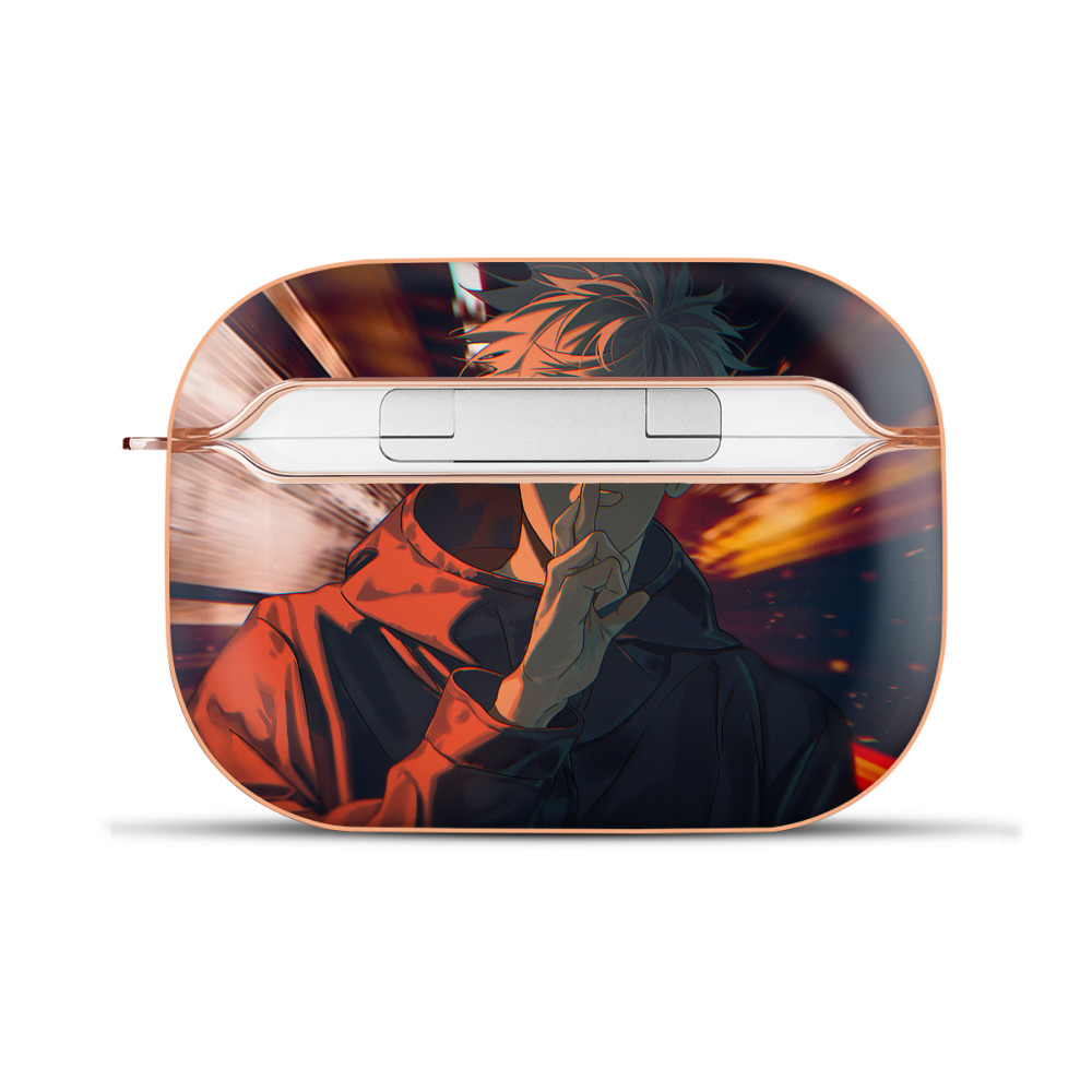 （画像用） 呪術廻戦 Jujutsu Kaisen 【AirPods Pro用】ハードシェル保護ケース｜耐衝撃・防指紋・カラビナ付き商品仕様