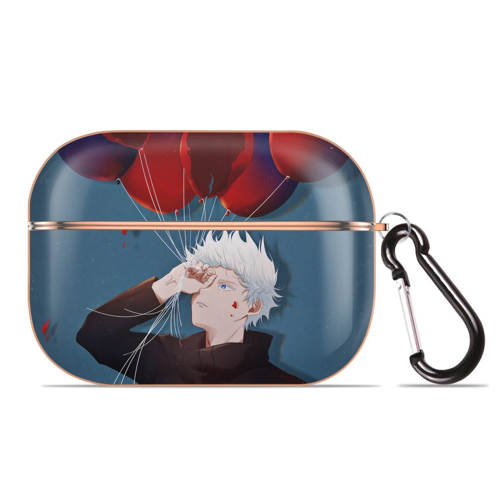 （画像用） 呪術廻戦 Jujutsu Kaisen 【AirPods Pro用】ハードシェル保護ケース｜耐衝撃・防指紋・カラビナ付き商品仕様