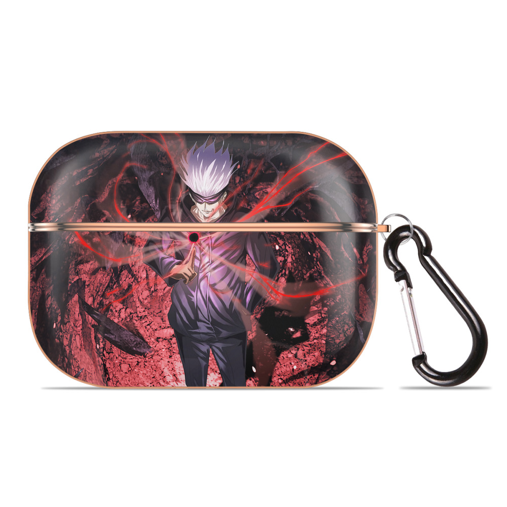（画像用） 呪術廻戦 Jujutsu Kaisen 【AirPods Pro用】ハードシェル保護ケース｜耐衝撃・防指紋・カラビナ付き商品仕様