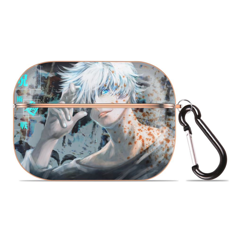 （画像用） 呪術廻戦 Jujutsu Kaisen 【AirPods Pro用】ハードシェル保護ケース｜耐衝撃・防指紋・カラビナ付き商品仕様