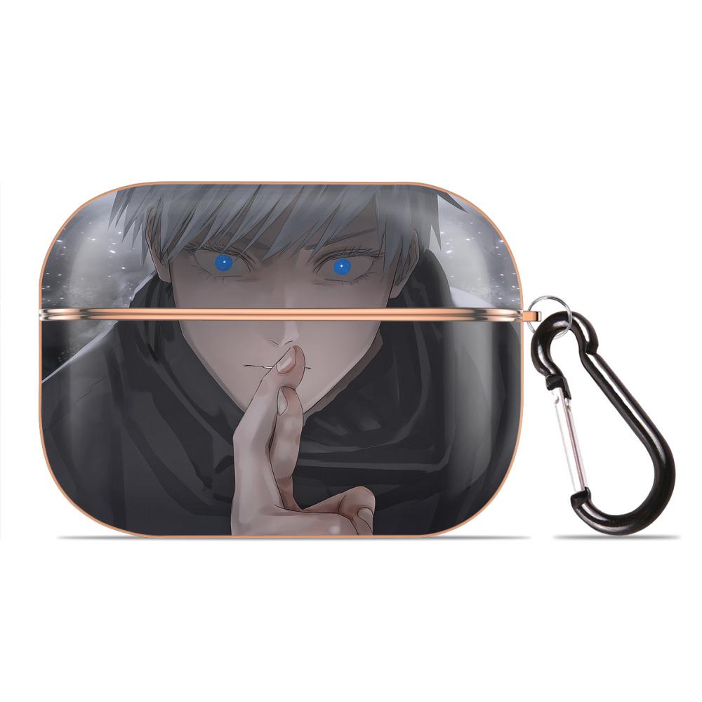 （画像用） 呪術廻戦 Jujutsu Kaisen 【AirPods Pro用】ハードシェル保護ケース｜耐衝撃・防指紋・カラビナ付き商品仕様