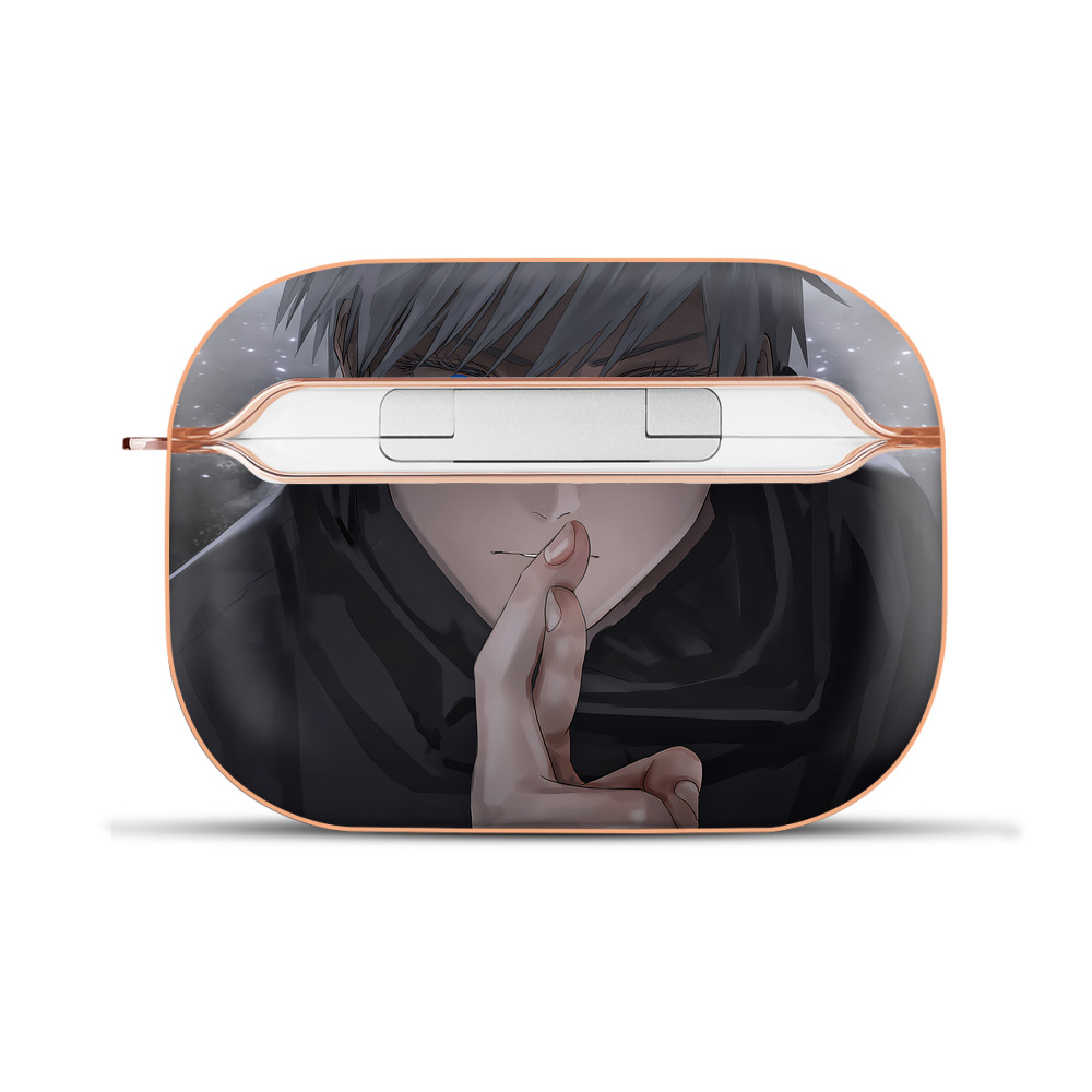 （画像用） 呪術廻戦 Jujutsu Kaisen 【AirPods Pro用】ハードシェル保護ケース｜耐衝撃・防指紋・カラビナ付き商品仕様