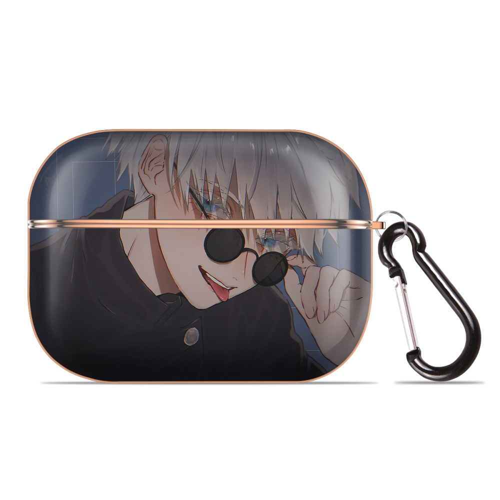 （画像用） 呪術廻戦 Jujutsu Kaisen 【AirPods Pro用】ハードシェル保護ケース｜耐衝撃・防指紋・カラビナ付き商品仕様