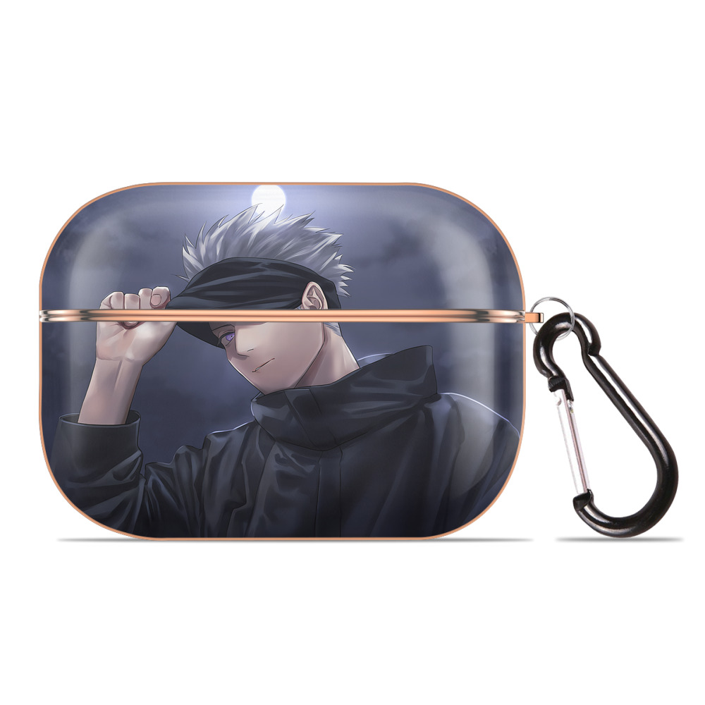 （画像用） 呪術廻戦 Jujutsu Kaisen 【AirPods Pro用】ハードシェル保護ケース｜耐衝撃・防指紋・カラビナ付き商品仕様