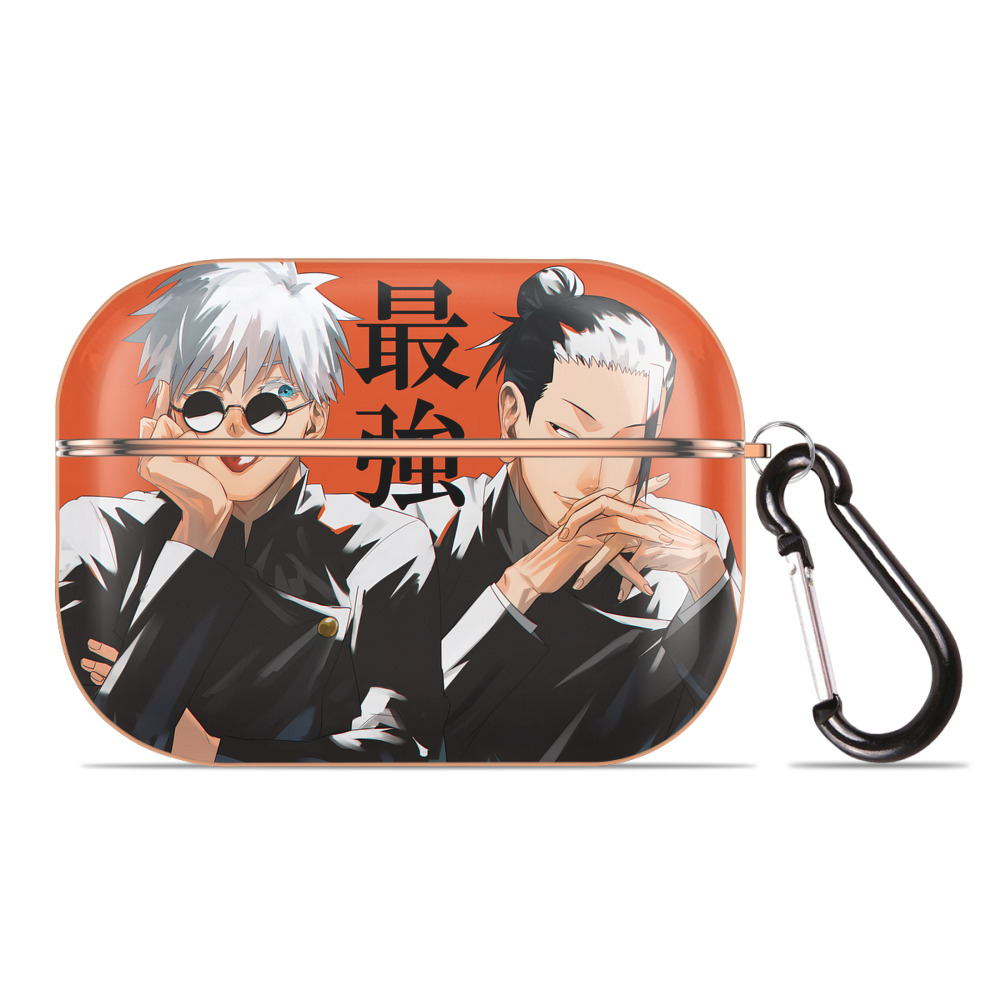 （画像用） 呪術廻戦 Jujutsu Kaisen 【AirPods Pro用】ハードシェル保護ケース｜耐衝撃・防指紋・カラビナ付き商品仕様
