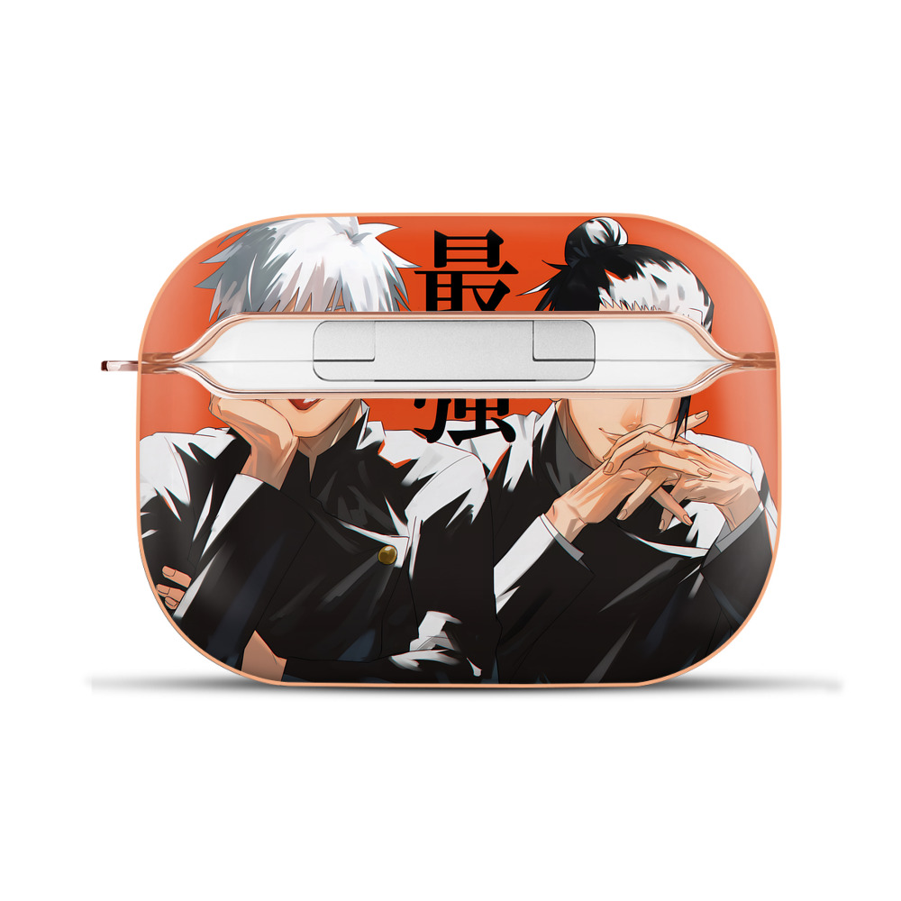 （画像用） 呪術廻戦 Jujutsu Kaisen 【AirPods Pro用】ハードシェル保護ケース｜耐衝撃・防指紋・カラビナ付き商品仕様