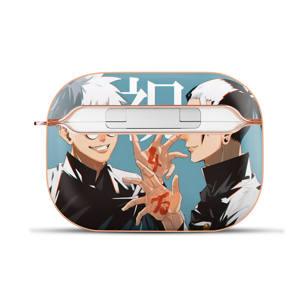 （画像用） 呪術廻戦 Jujutsu Kaisen 【AirPods Pro用】ハードシェル保護ケース｜耐衝撃・防指紋・カラビナ付き商品仕様
