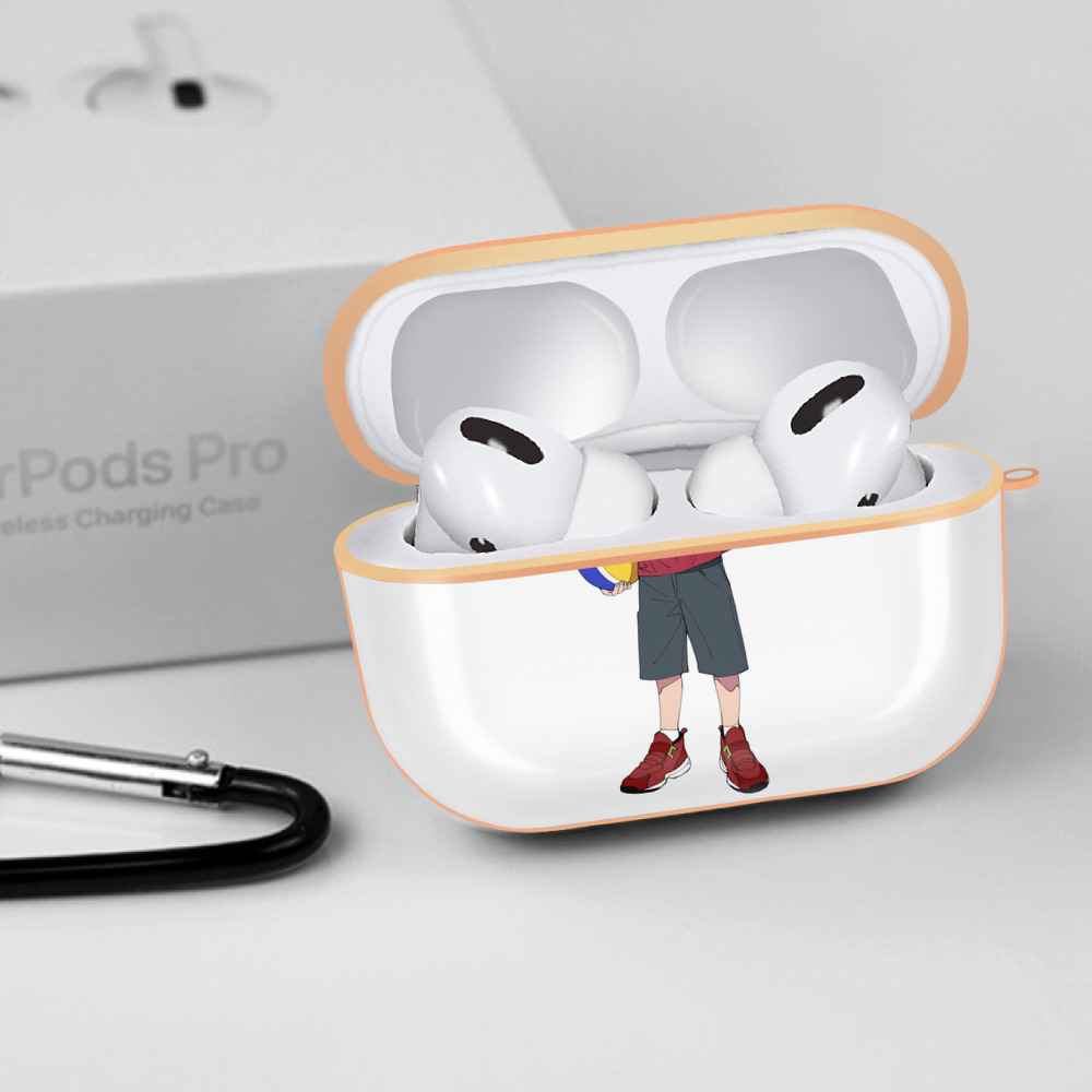 呪術廻戦 Jujutsu Kaisen 【AirPods Pro用】ハードシェル保護ケース｜耐衝撃・防指紋・カラビナ付き商品仕様