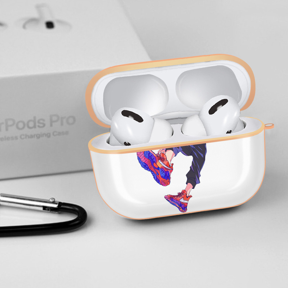 呪術廻戦 Jujutsu Kaisen 【AirPods Pro用】ハードシェル保護ケース｜耐衝撃・防指紋・カラビナ付き商品仕様