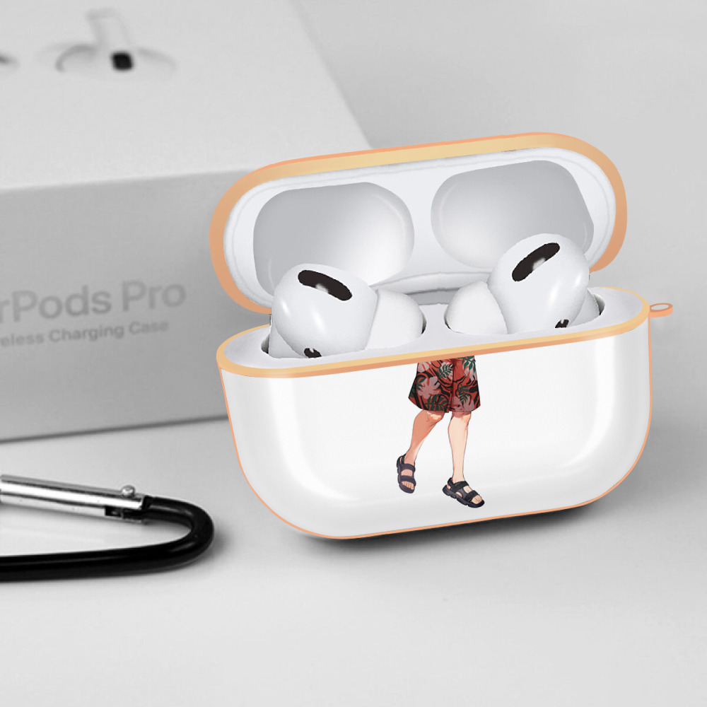 呪術廻戦 Jujutsu Kaisen 【AirPods Pro用】ハードシェル保護ケース｜耐衝撃・防指紋・カラビナ付き商品仕様