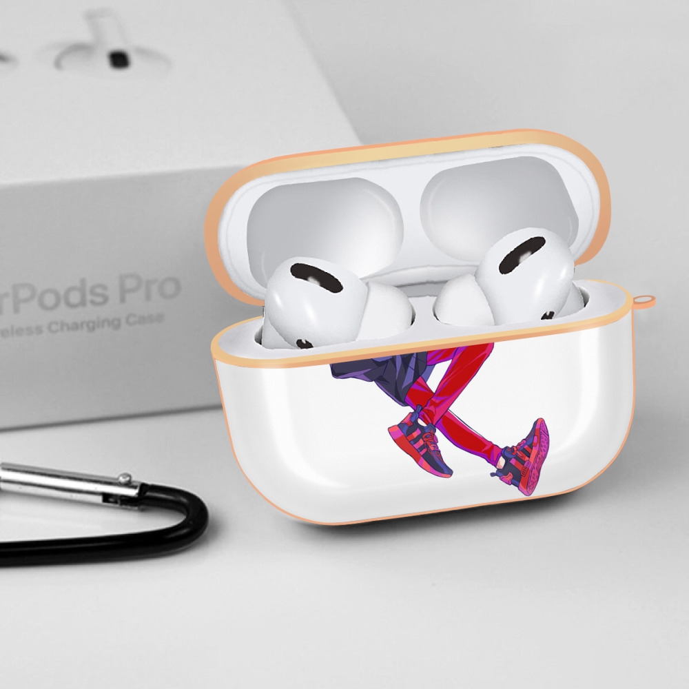 呪術廻戦 Jujutsu Kaisen 【AirPods Pro用】ハードシェル保護ケース｜耐衝撃・防指紋・カラビナ付き商品仕様