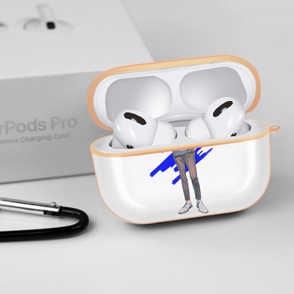 呪術廻戦 Jujutsu Kaisen 【AirPods Pro用】ハードシェル保護ケース｜耐衝撃・防指紋・カラビナ付き商品仕様