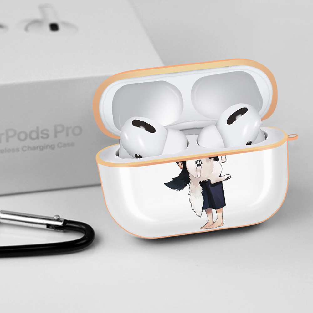 呪術廻戦 Jujutsu Kaisen 【AirPods Pro用】ハードシェル保護ケース｜耐衝撃・防指紋・カラビナ付き商品仕様
