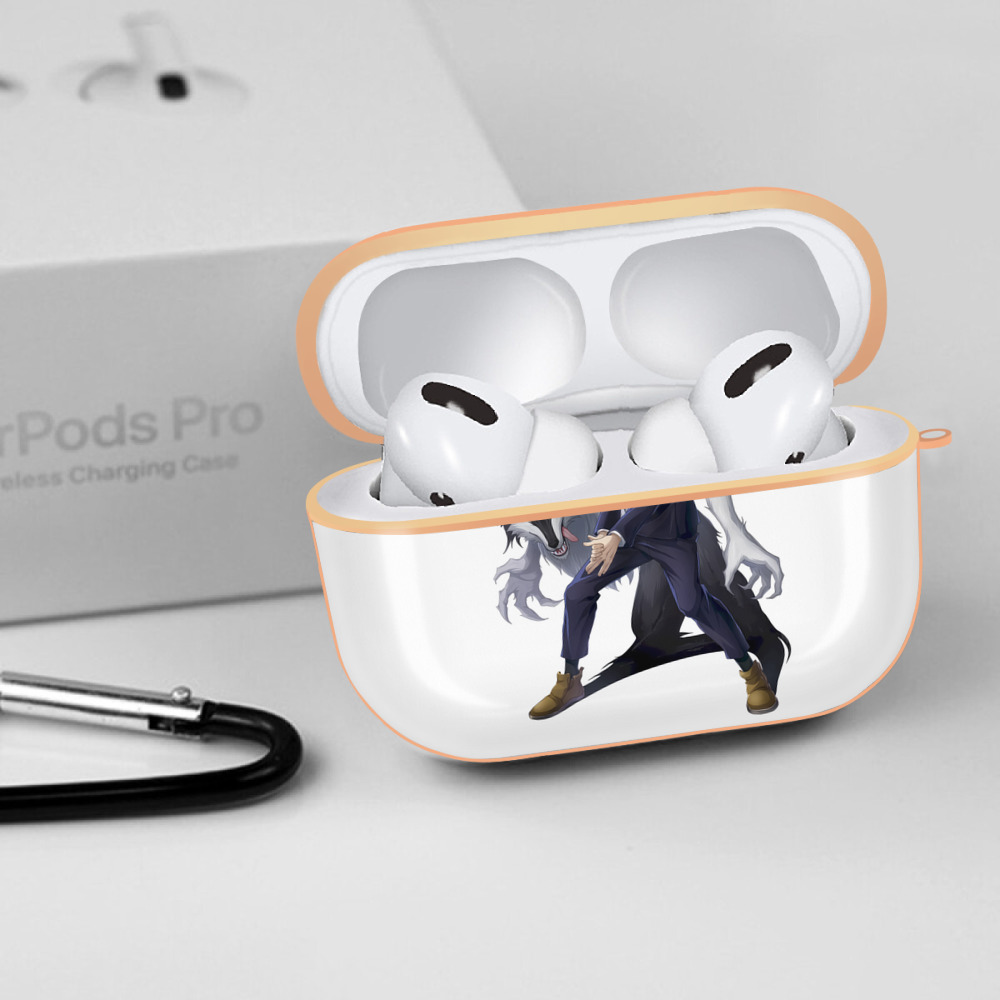 呪術廻戦 Jujutsu Kaisen 【AirPods Pro用】ハードシェル保護ケース｜耐衝撃・防指紋・カラビナ付き商品仕様
