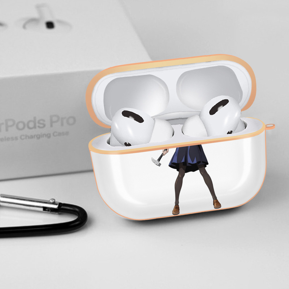 呪術廻戦 Jujutsu Kaisen 【AirPods Pro用】ハードシェル保護ケース｜耐衝撃・防指紋・カラビナ付き商品仕様