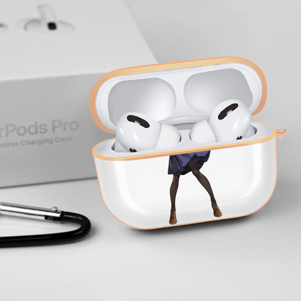 呪術廻戦 Jujutsu Kaisen 【AirPods Pro用】ハードシェル保護ケース｜耐衝撃・防指紋・カラビナ付き商品仕様