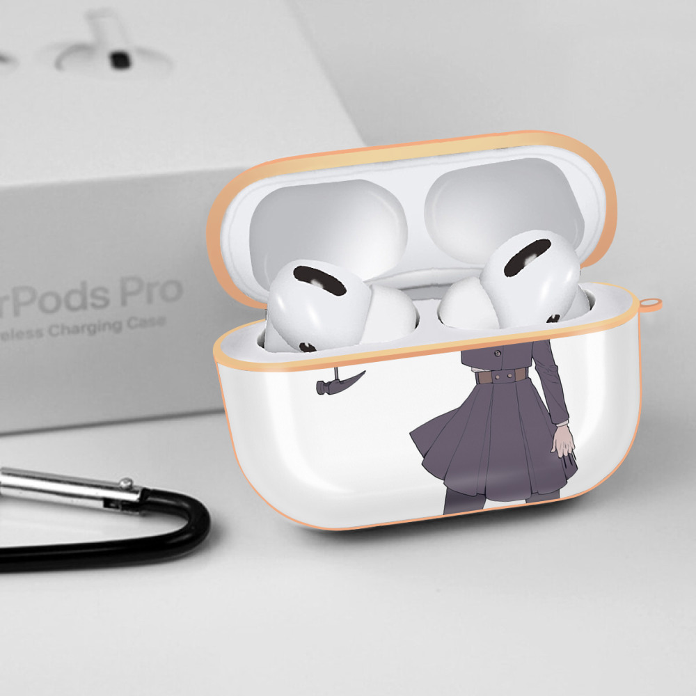 呪術廻戦 Jujutsu Kaisen 【AirPods Pro用】ハードシェル保護ケース｜耐衝撃・防指紋・カラビナ付き商品仕様