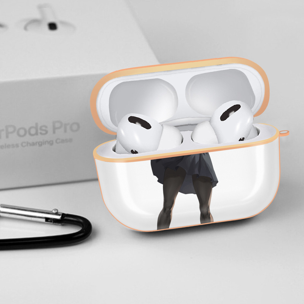 呪術廻戦 Jujutsu Kaisen 【AirPods Pro用】ハードシェル保護ケース｜耐衝撃・防指紋・カラビナ付き商品仕様