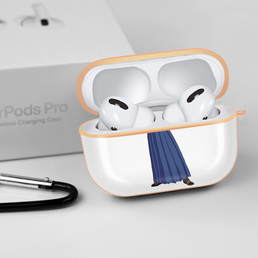 呪術廻戦 Jujutsu Kaisen 【AirPods Pro用】ハードシェル保護ケース｜耐衝撃・防指紋・カラビナ付き商品仕様