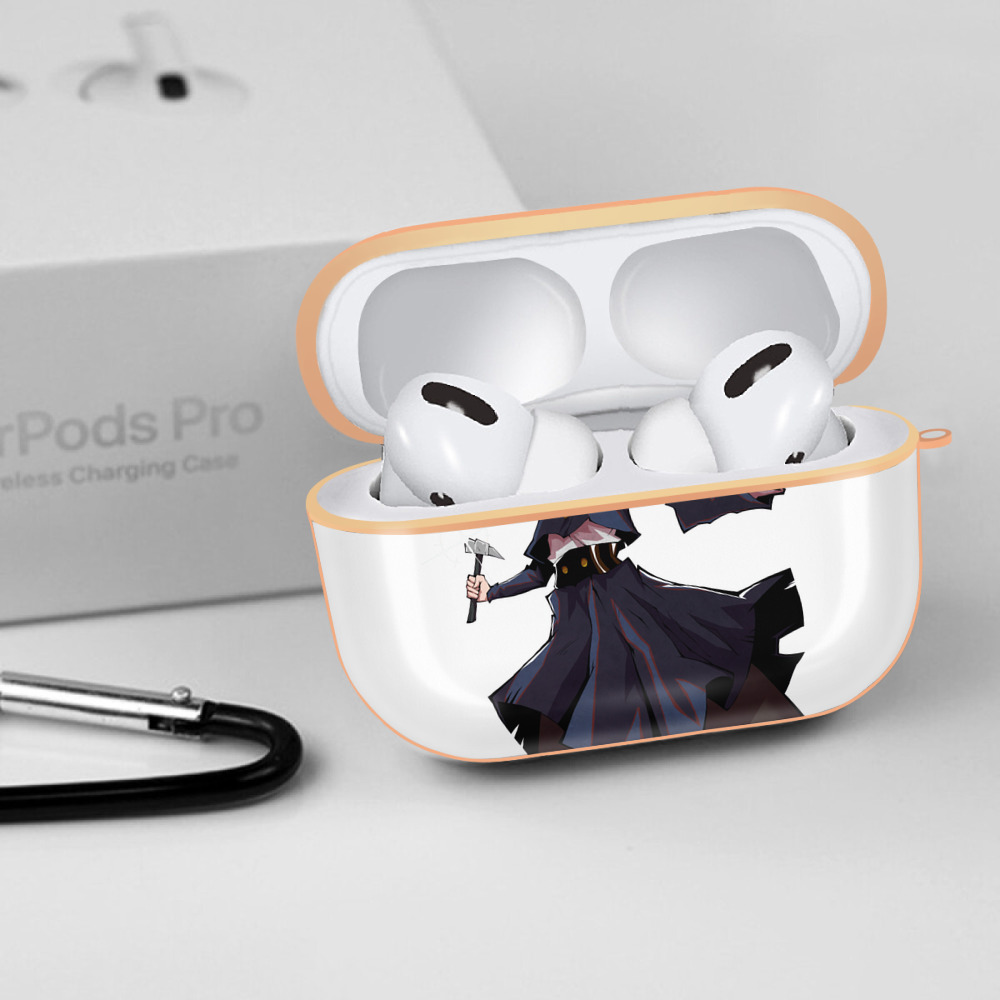 呪術廻戦 Jujutsu Kaisen 【AirPods Pro用】ハードシェル保護ケース｜耐衝撃・防指紋・カラビナ付き商品仕様