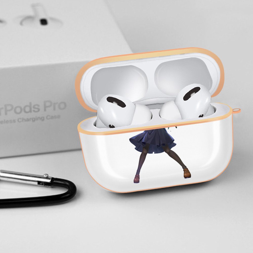 呪術廻戦 Jujutsu Kaisen 【AirPods Pro用】ハードシェル保護ケース｜耐衝撃・防指紋・カラビナ付き商品仕様