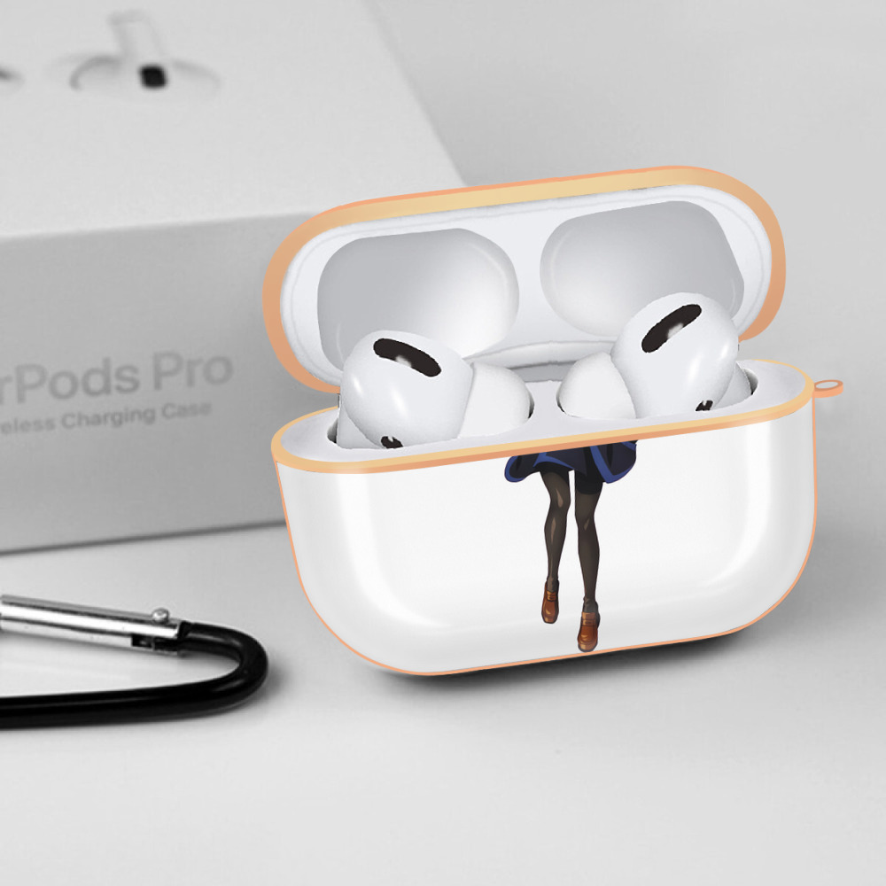 呪術廻戦 Jujutsu Kaisen 【AirPods Pro用】ハードシェル保護ケース｜耐衝撃・防指紋・カラビナ付き商品仕様