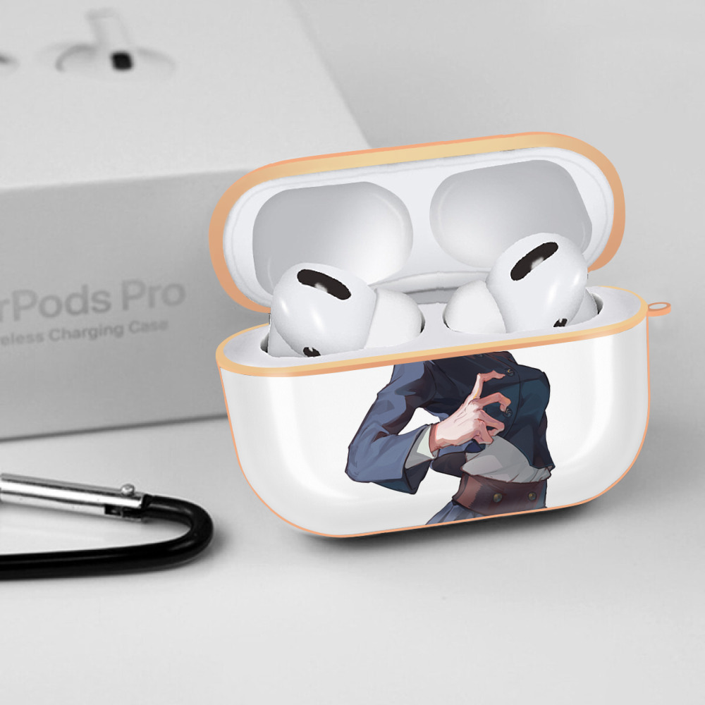 呪術廻戦 Jujutsu Kaisen 【AirPods Pro用】ハードシェル保護ケース｜耐衝撃・防指紋・カラビナ付き商品仕様
