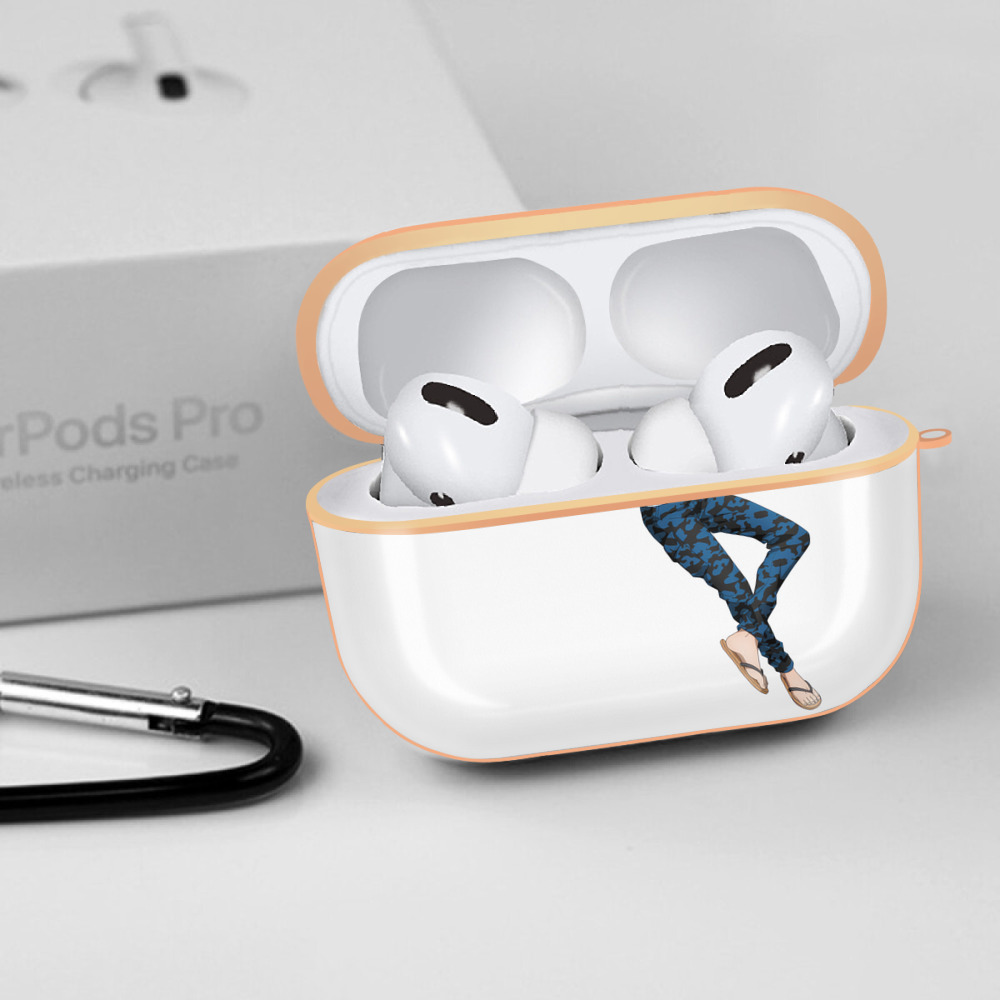 呪術廻戦 Jujutsu Kaisen 【AirPods Pro用】ハードシェル保護ケース｜耐衝撃・防指紋・カラビナ付き商品仕様