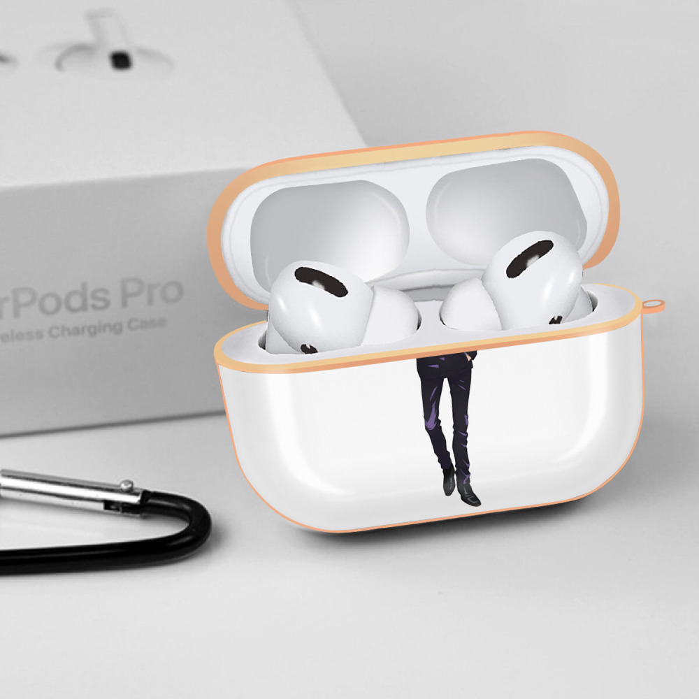 呪術廻戦 Jujutsu Kaisen 【AirPods Pro用】ハードシェル保護ケース｜耐衝撃・防指紋・カラビナ付き商品仕様