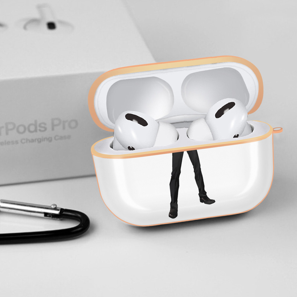 呪術廻戦 Jujutsu Kaisen 【AirPods Pro用】ハードシェル保護ケース｜耐衝撃・防指紋・カラビナ付き商品仕様
