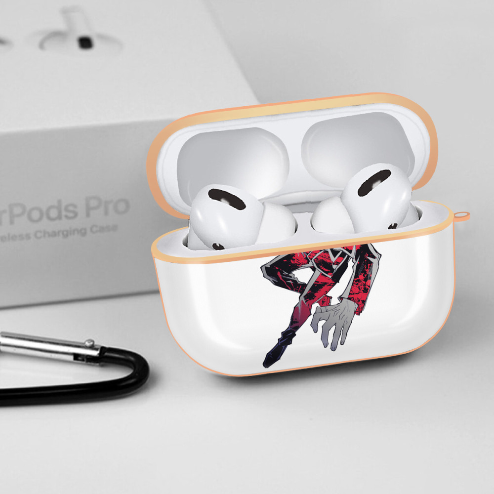 呪術廻戦 Jujutsu Kaisen 【AirPods Pro用】ハードシェル保護ケース｜耐衝撃・防指紋・カラビナ付き商品仕様