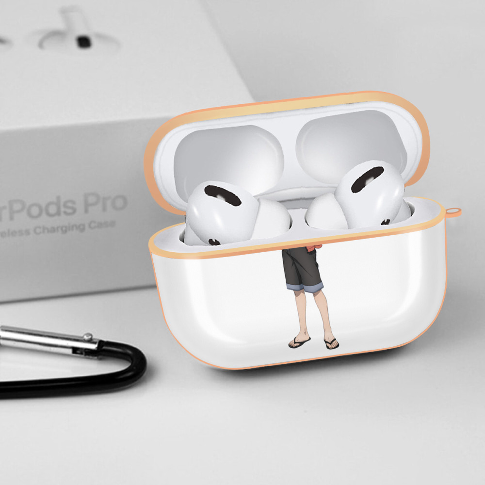 呪術廻戦 Jujutsu Kaisen 【AirPods Pro用】ハードシェル保護ケース｜耐衝撃・防指紋・カラビナ付き商品仕様