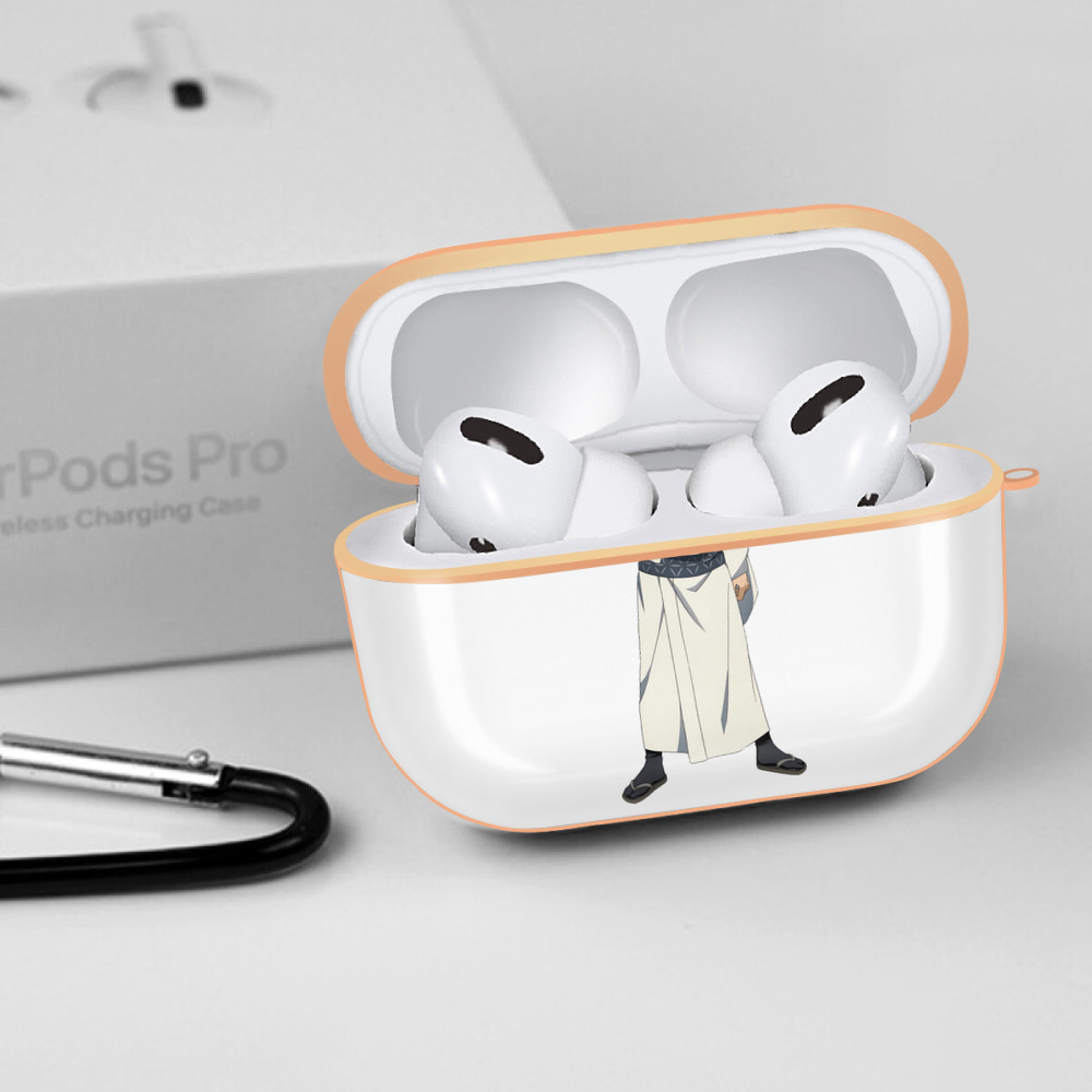 呪術廻戦 Jujutsu Kaisen 【AirPods Pro用】ハードシェル保護ケース｜耐衝撃・防指紋・カラビナ付き商品仕様