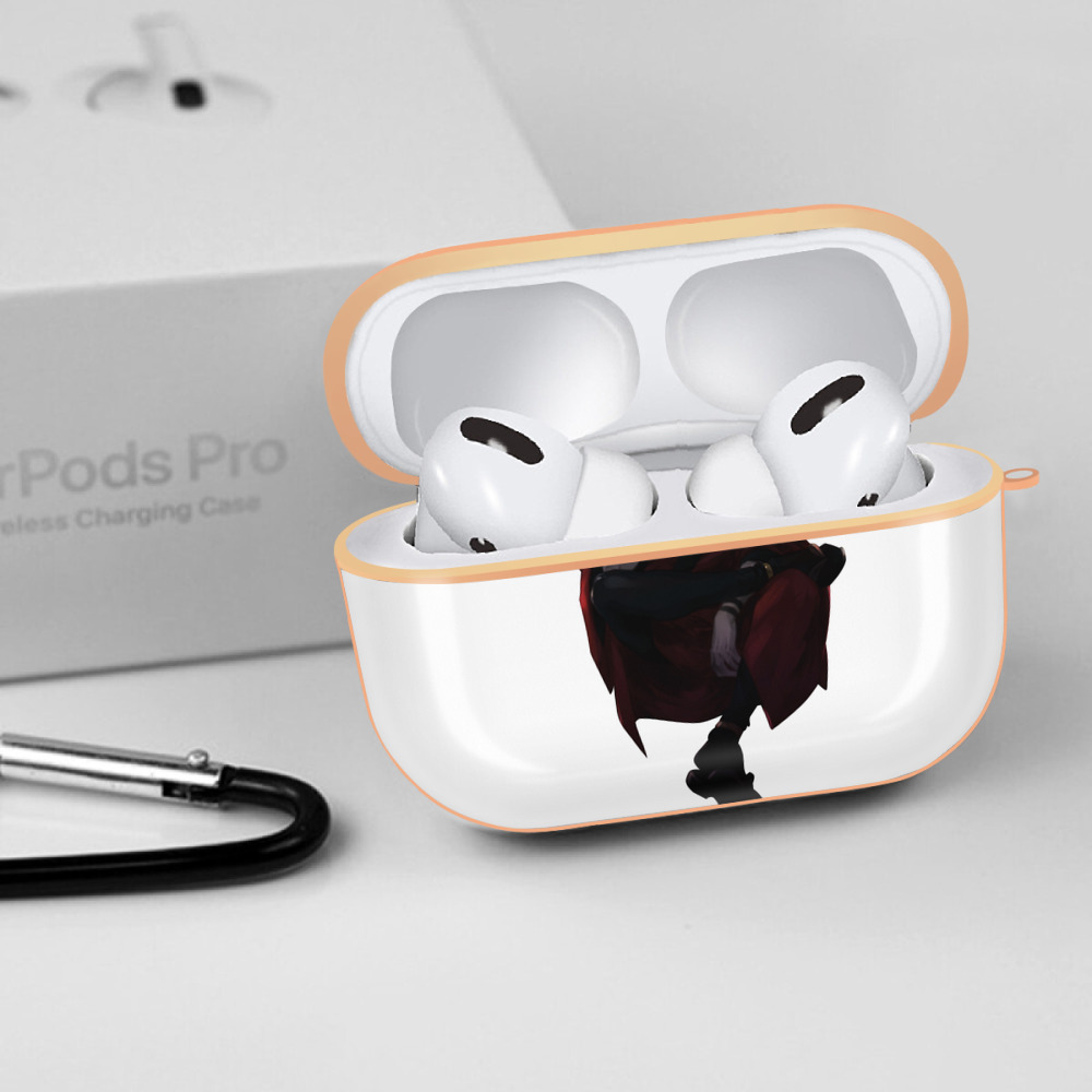 呪術廻戦 Jujutsu Kaisen 【AirPods Pro用】ハードシェル保護ケース｜耐衝撃・防指紋・カラビナ付き商品仕様
