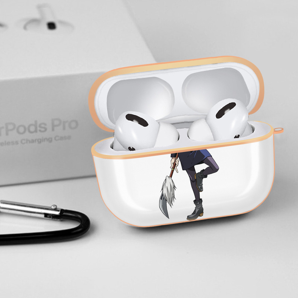 呪術廻戦 Jujutsu Kaisen 【AirPods Pro用】ハードシェル保護ケース｜耐衝撃・防指紋・カラビナ付き商品仕様