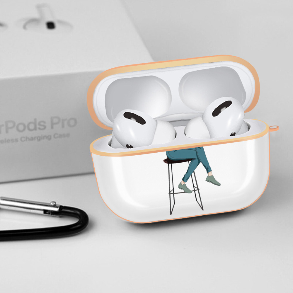 呪術廻戦 Jujutsu Kaisen 【AirPods Pro用】ハードシェル保護ケース｜耐衝撃・防指紋・カラビナ付き商品仕様