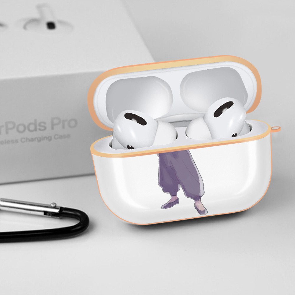 呪術廻戦 Jujutsu Kaisen 【AirPods Pro用】ハードシェル保護ケース｜耐衝撃・防指紋・カラビナ付き商品仕様