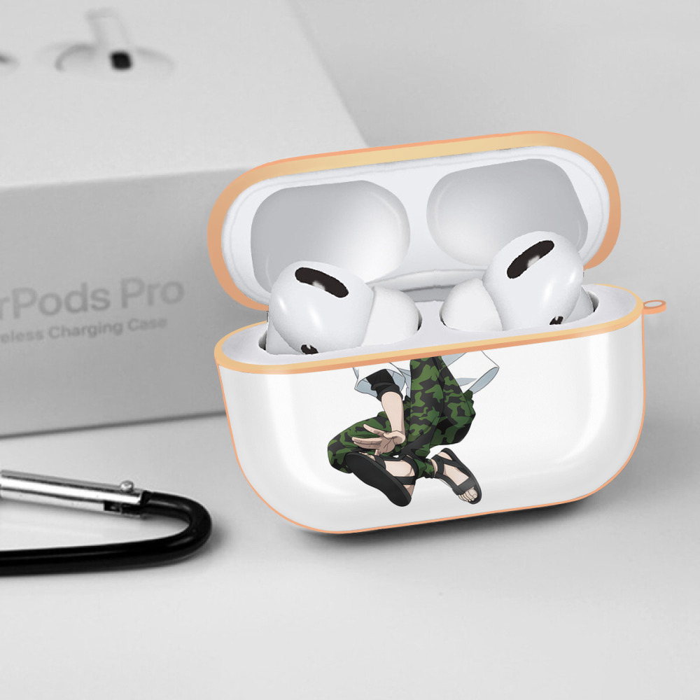呪術廻戦 Jujutsu Kaisen 【AirPods Pro用】ハードシェル保護ケース｜耐衝撃・防指紋・カラビナ付き商品仕様