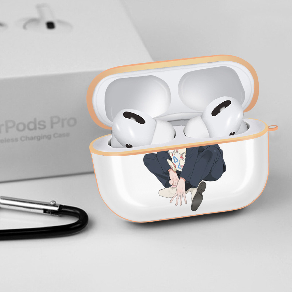 呪術廻戦 Jujutsu Kaisen 【AirPods Pro用】ハードシェル保護ケース｜耐衝撃・防指紋・カラビナ付き商品仕様