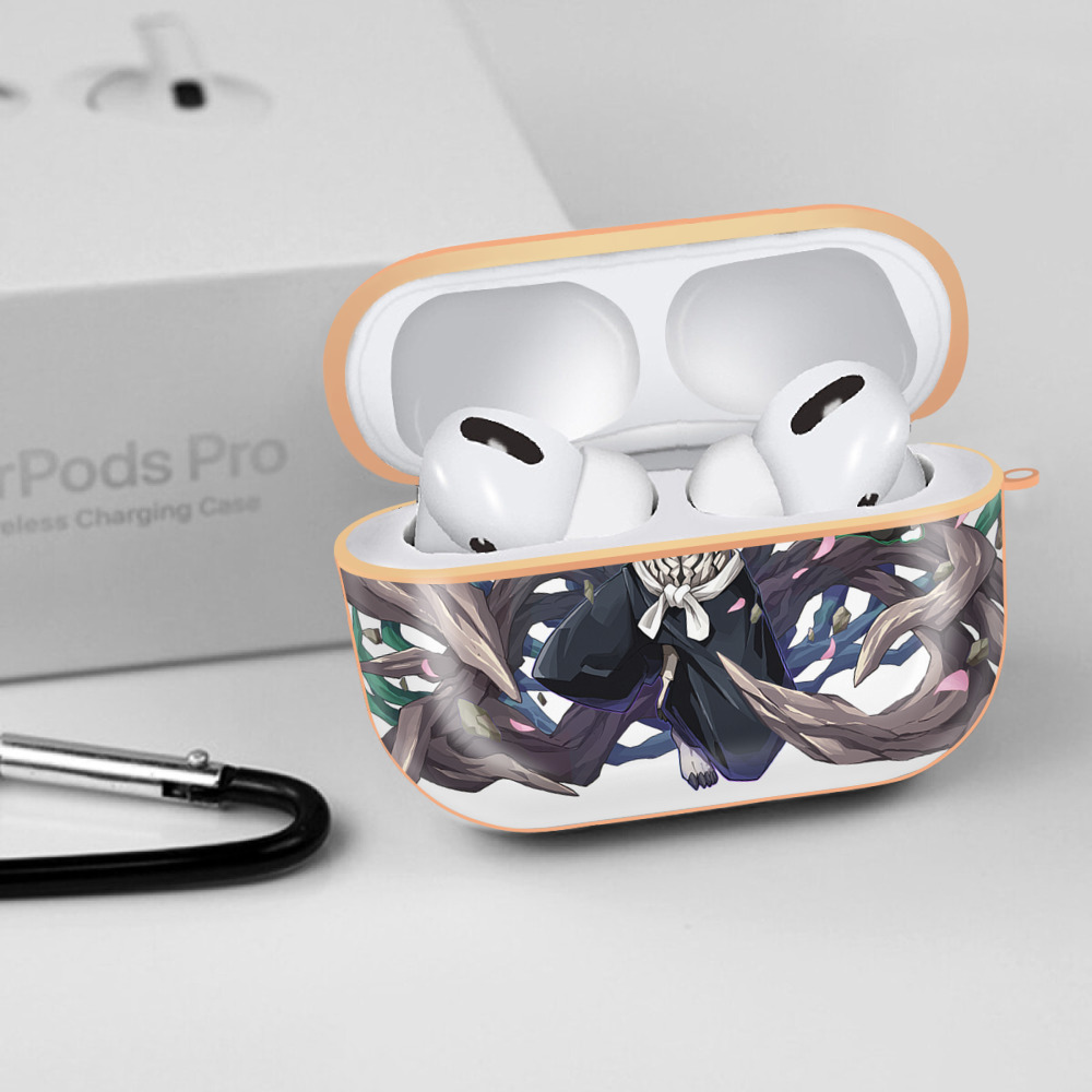 呪術廻戦 Jujutsu Kaisen 【AirPods Pro用】ハードシェル保護ケース｜耐衝撃・防指紋・カラビナ付き商品仕様